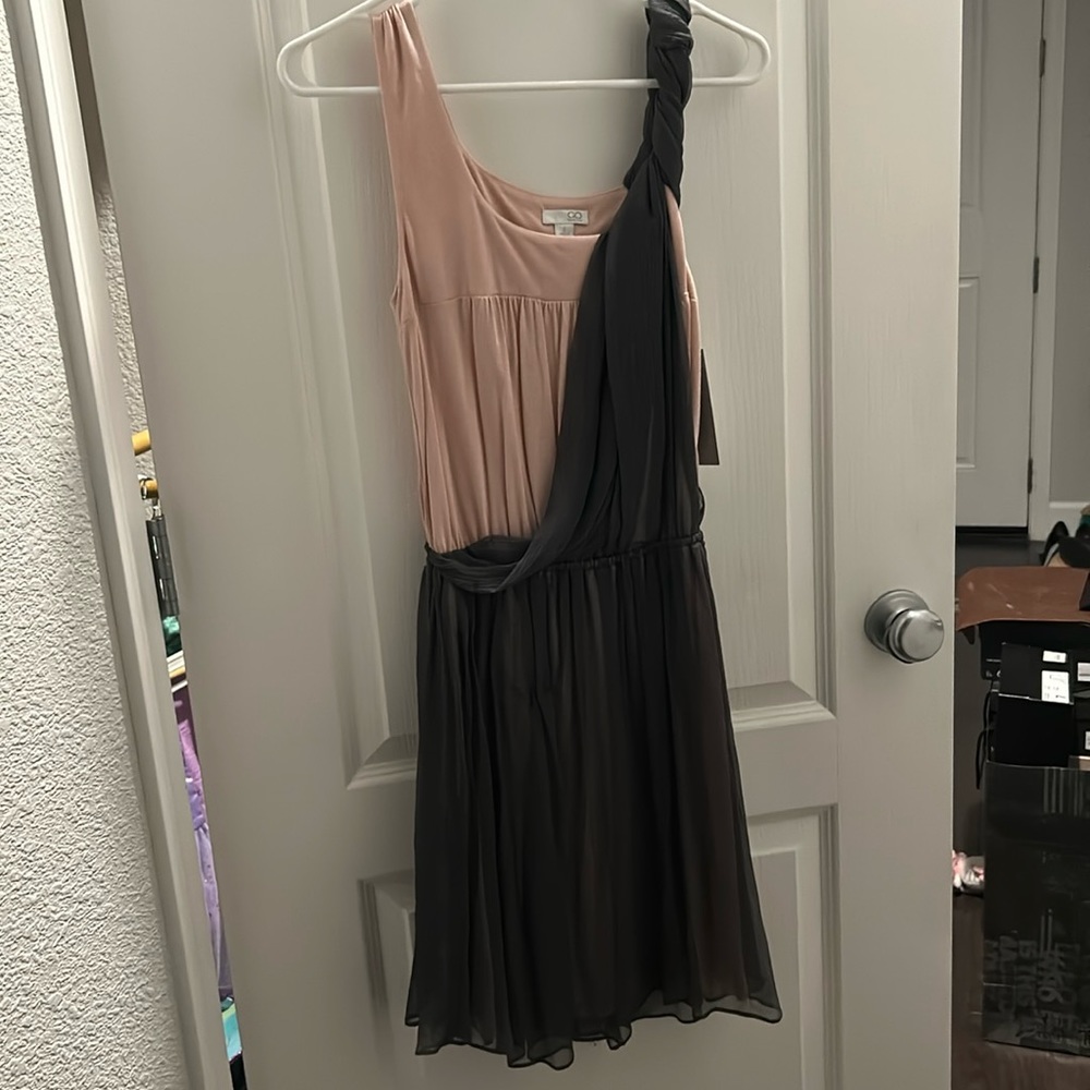 Target Go Intentational Pink with Gray Overlay dress S